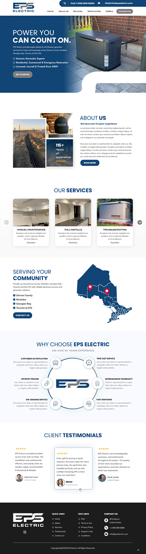 Web Design by pb for this project | Design: #37617090