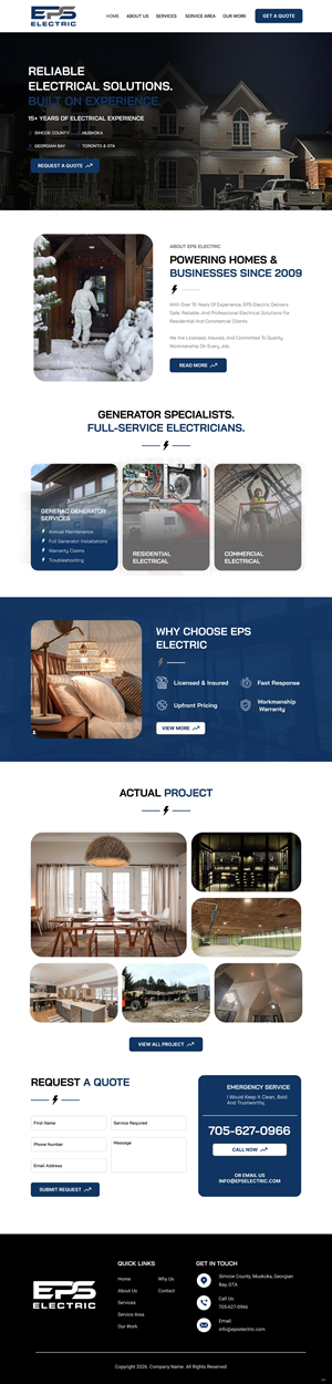 Web Design by pb for this project | Design: #37618562