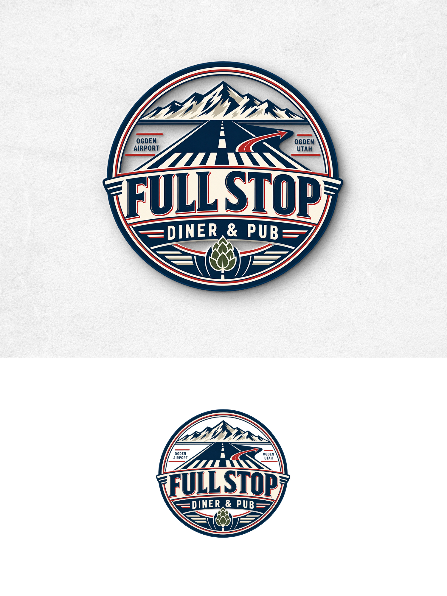 Logo-Design von Red Line für UTOG Brewing Company | Design #37620612