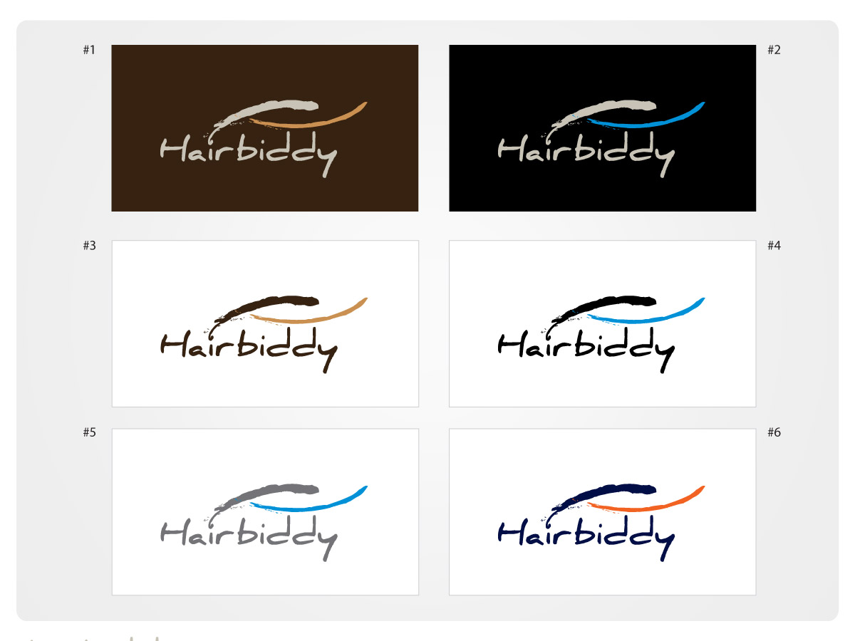 Logo Design by Vicez for Hairbiddy | Design #3205481