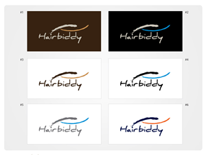 Logo Design by Vicez for Hairbiddy | Design #3205481