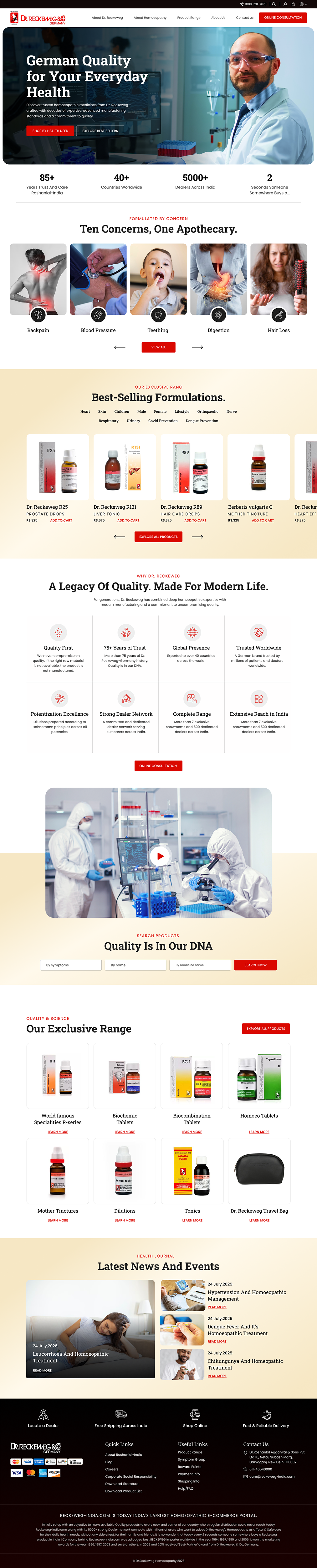 Web Design by IDesign1606 for this project | Design #37642943