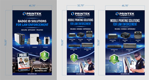Trade Show Booth Design by erikdesign for Printek, LLC | Design #37625012