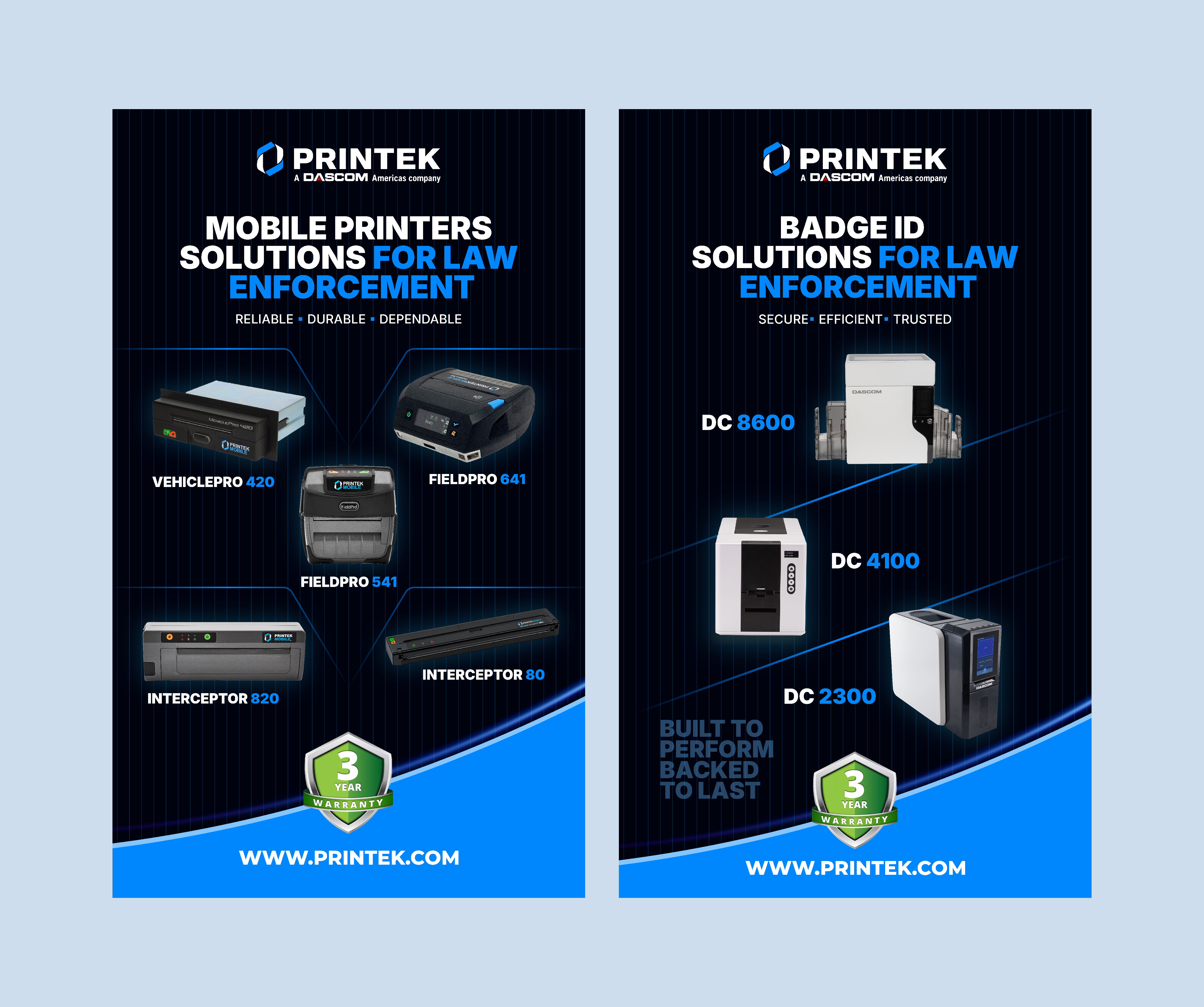 Trade Show Booth Design by CRE.TIVE for Printek, LLC | Design #37630741