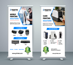 Trade Show Booth Design by grappikstar for Printek, LLC | Design #37634142
