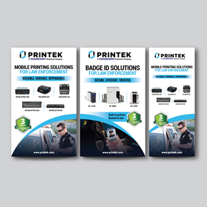 Trade Show Booth Design by Impressive Designs for Printek, LLC | Design: #37646285