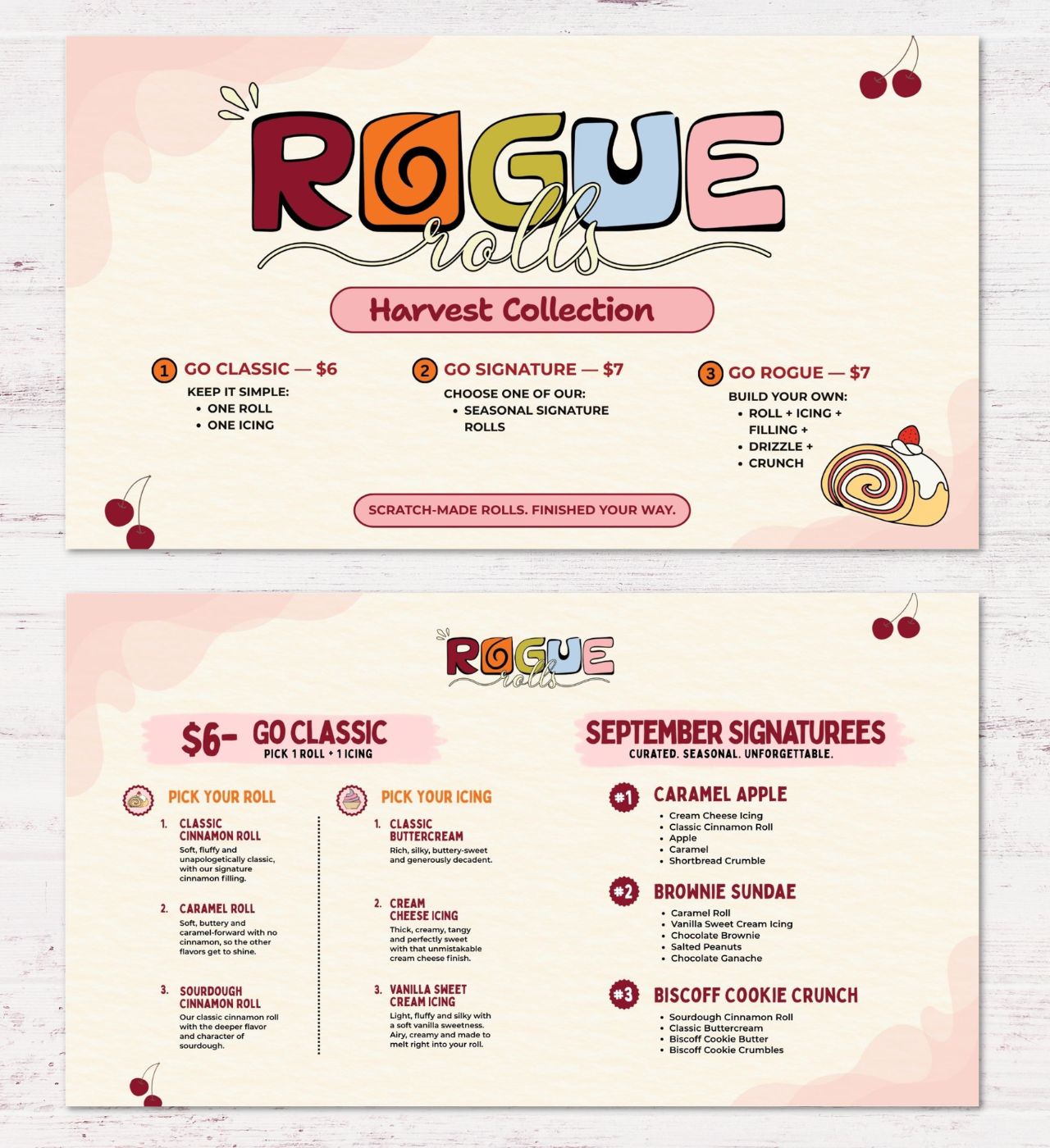Menu Design by HamzaForge for this project | Design #37632532