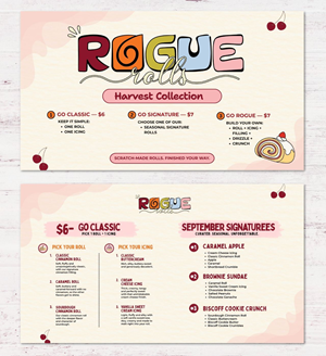 Menu Design by HamzaForge for this project | Design: #37632532