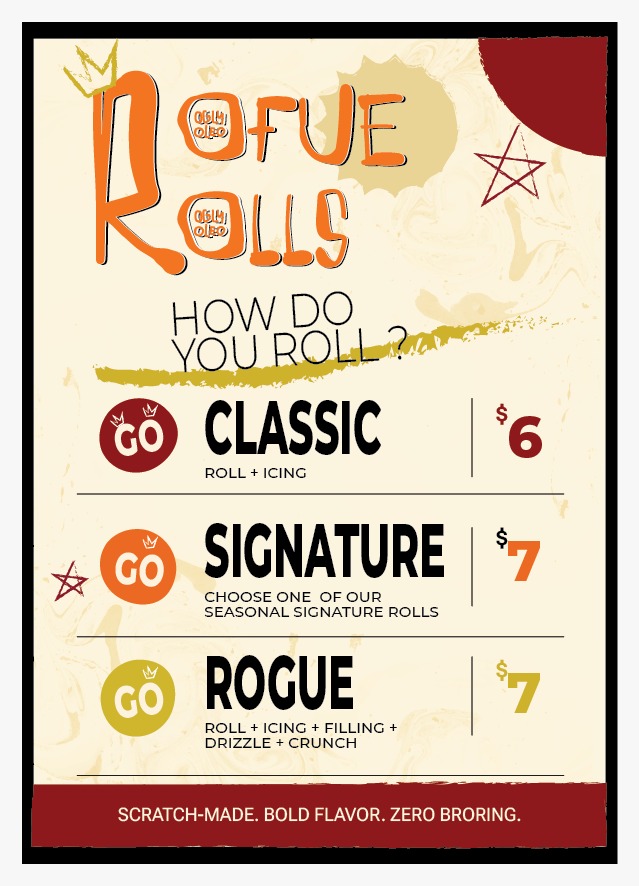 Menu Design by designgreen for this project | Design #37638309