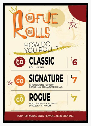 Menu Design by designgreen for this project | Design: #37638309