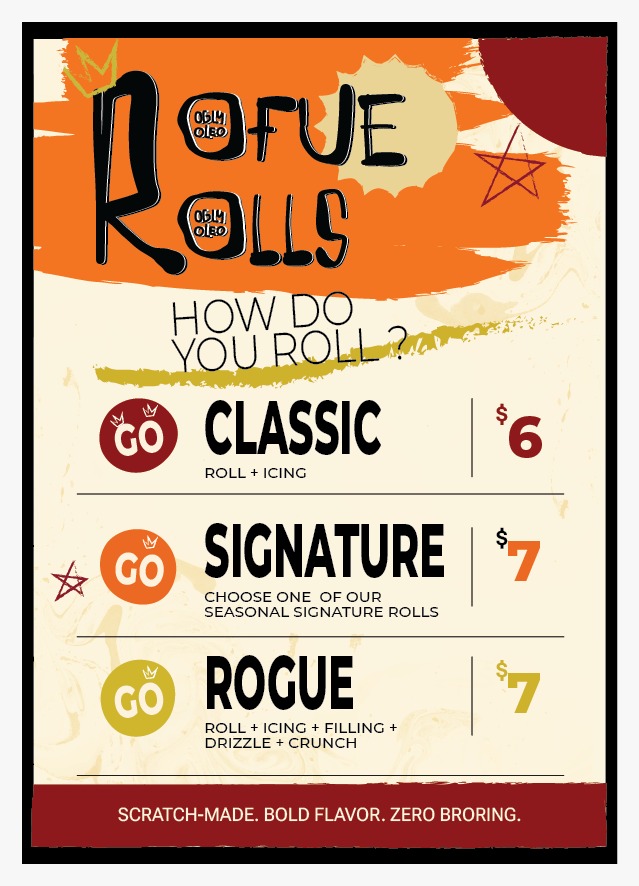Menu Design by designgreen for this project | Design #37638311