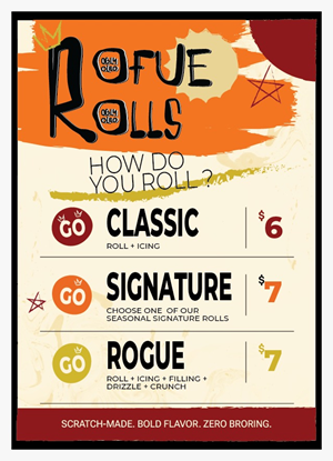 Menu Design by designgreen for this project | Design: #37638311