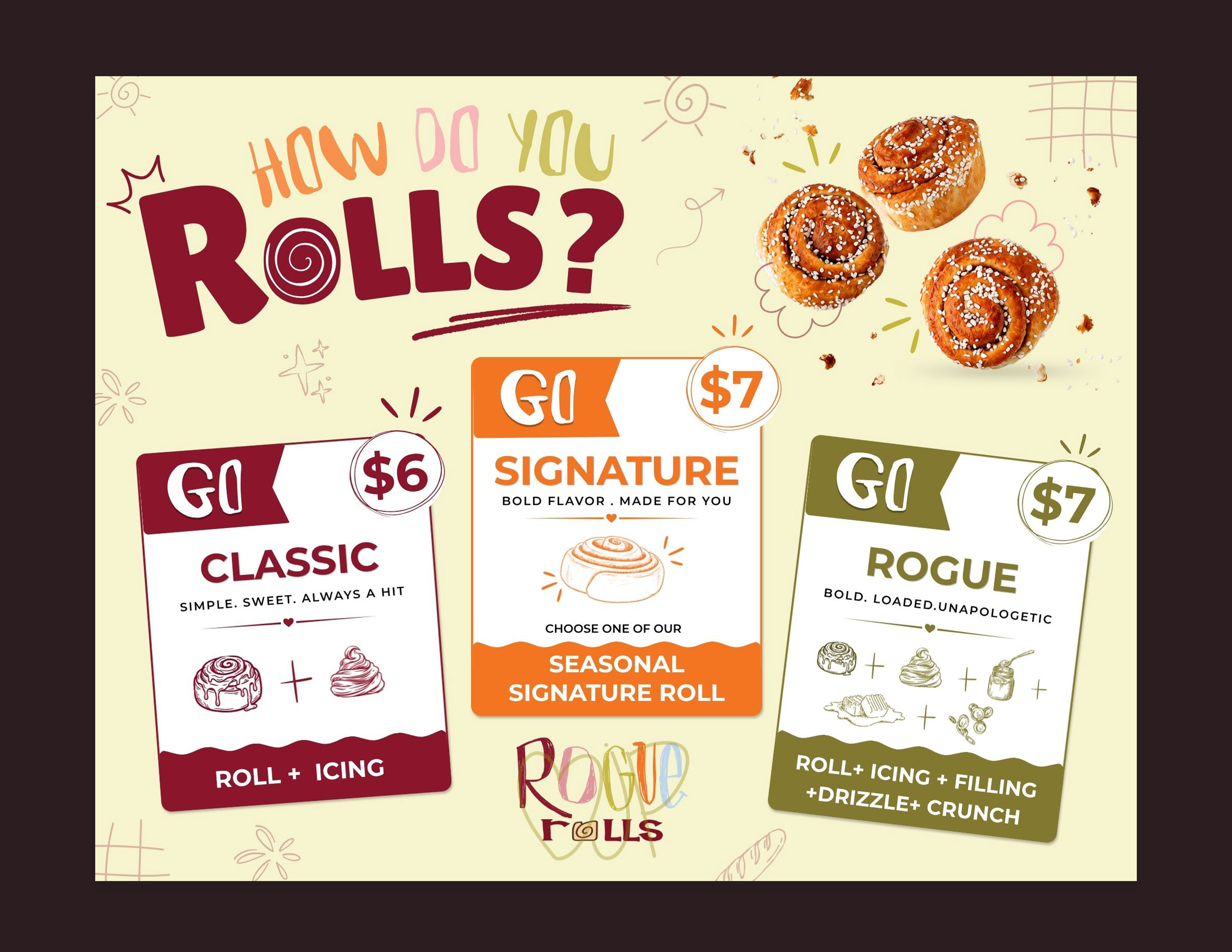 Menu Design by SAI DESIGNS for this project | Design #37632943