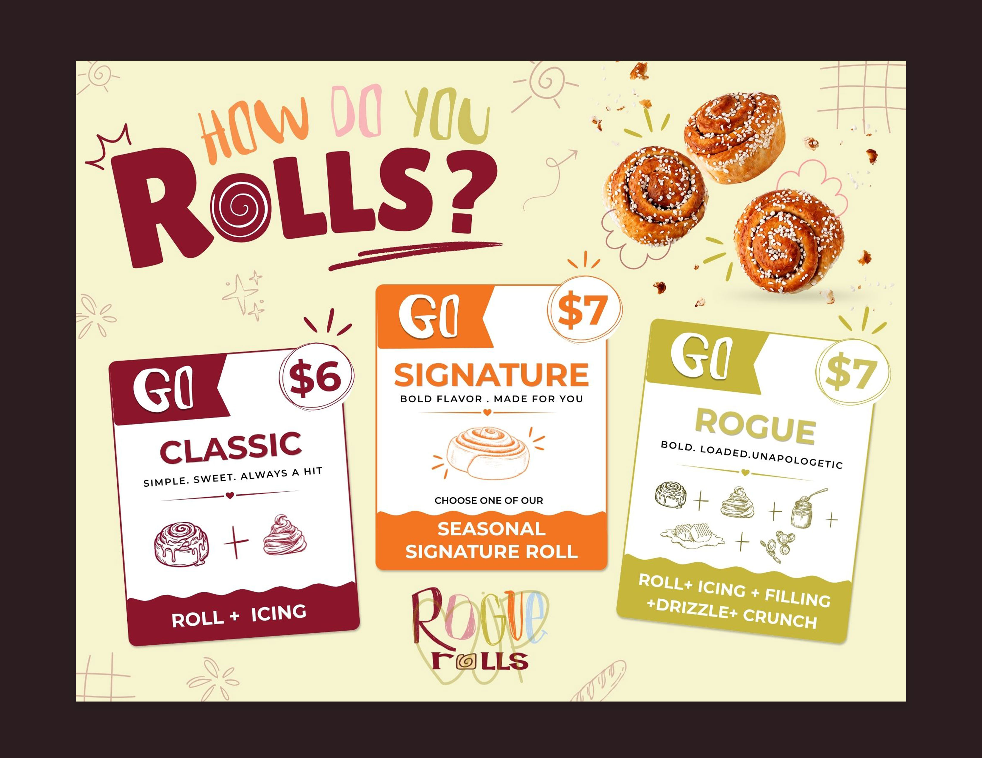 Menu Design by SAI DESIGNS for this project | Design #37632980