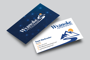 Business Card Design by Creative Moon Design for Wyanoke Strategies | Design: #37627483