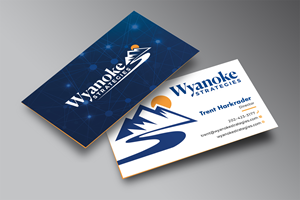 Business Card Design by Creative Moon Design for Wyanoke Strategies | Design: #37627627