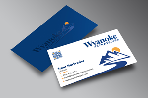 Business Card Design by Creative Moon Design for Wyanoke Strategies | Design: #37627631