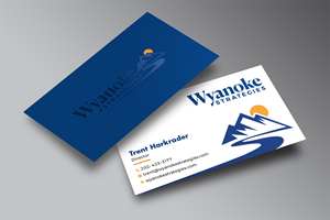 Business Card Design by Creative Moon Design for Wyanoke Strategies | Design: #37627632