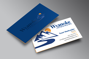Business Card Design by Creative Moon Design for Wyanoke Strategies | Design: #37627633