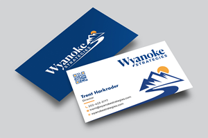 Business Card Design by Creative Moon Design for Wyanoke Strategies | Design: #37627634