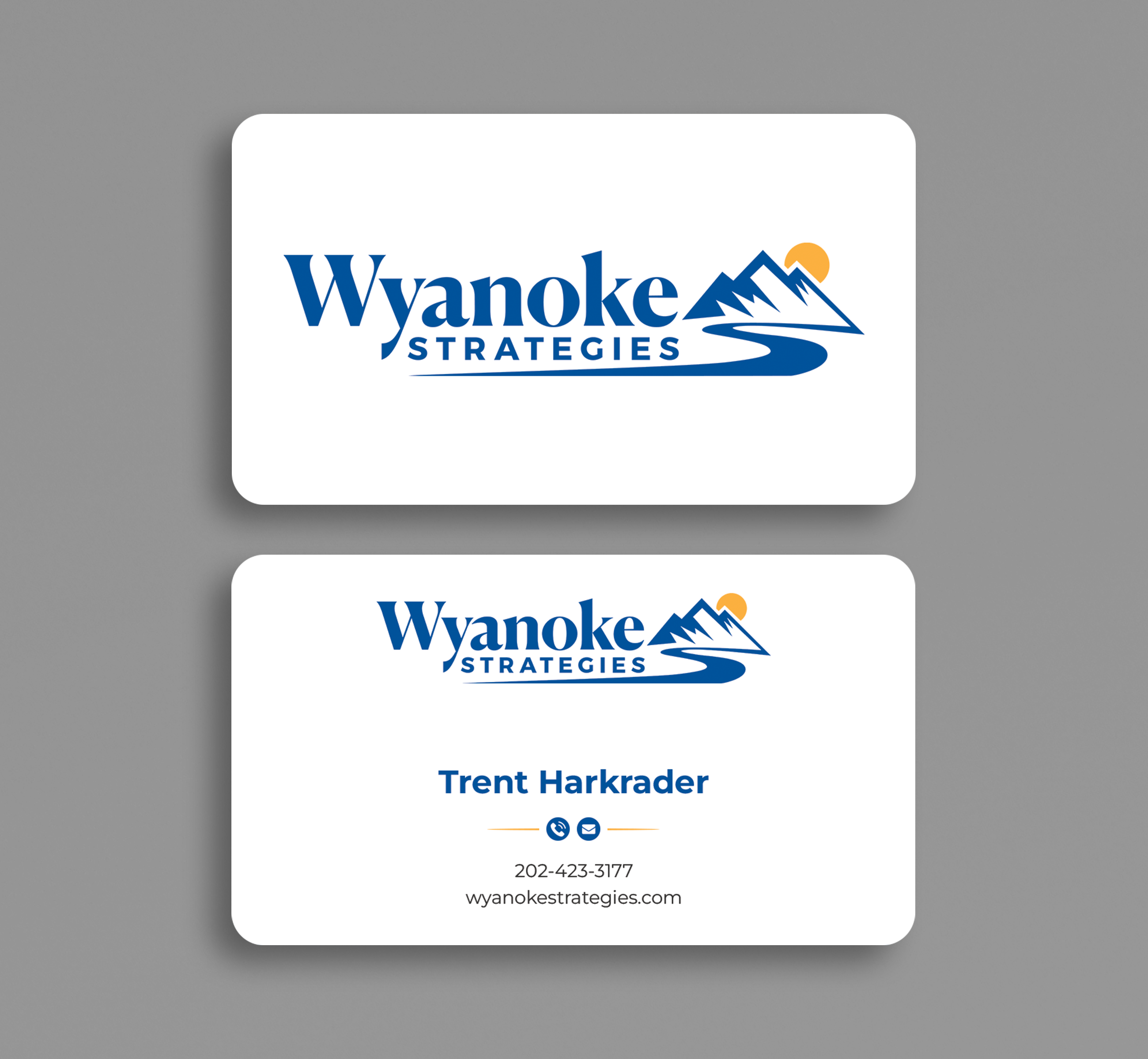 Business Card Design by SM~ Designer for Wyanoke Strategies | Design #37642523