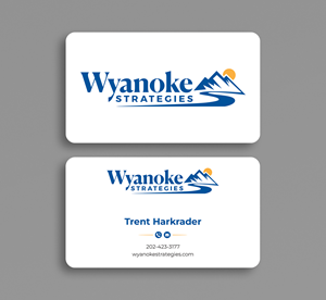 Business Card Design by SM~ Designer for Wyanoke Strategies | Design: #37642523