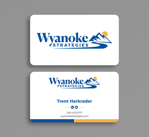 Business Card Design by SM~ Designer for Wyanoke Strategies | Design: #37642527