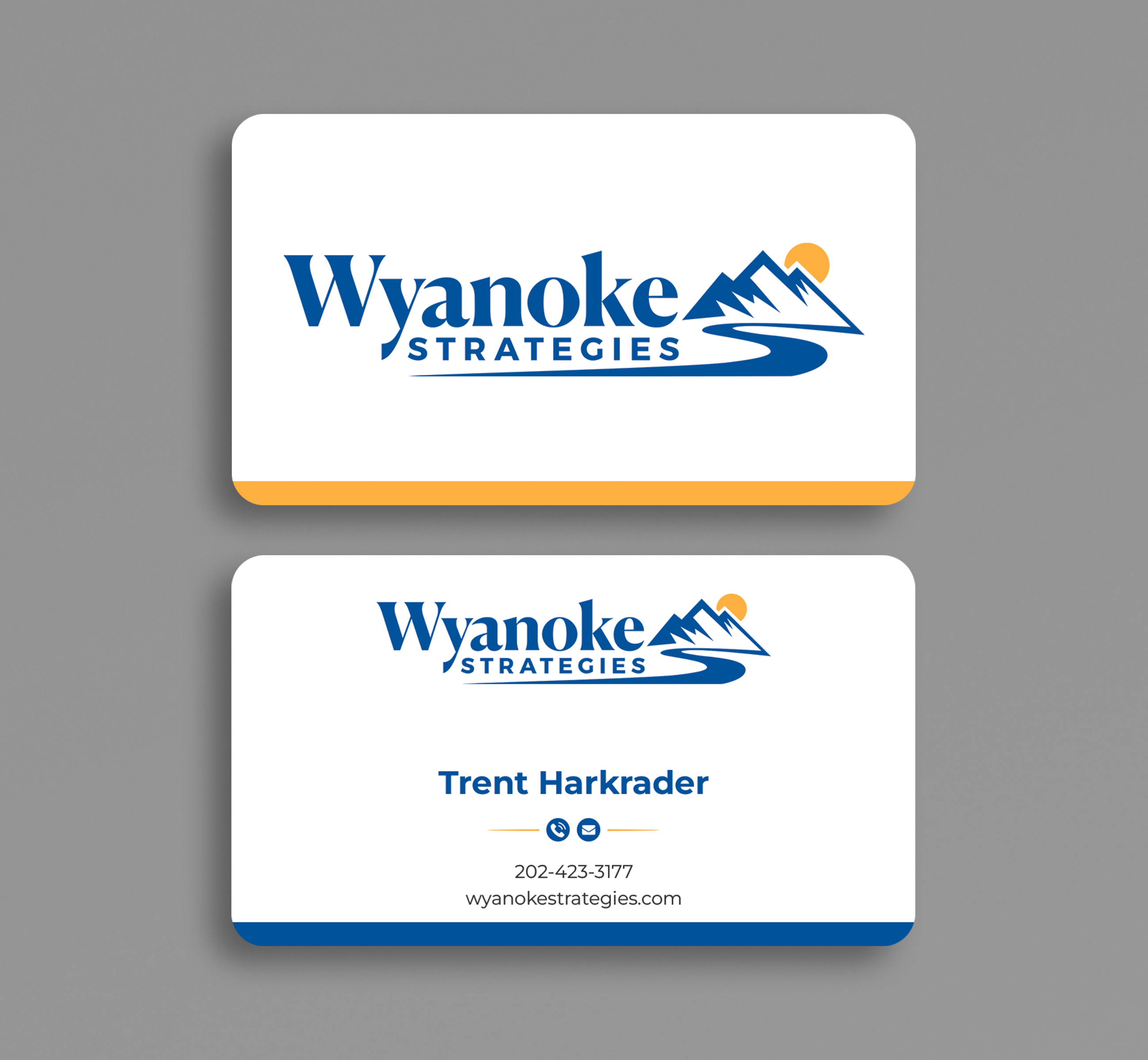 Business Card Design by SM~ Designer for Wyanoke Strategies | Design #37642535