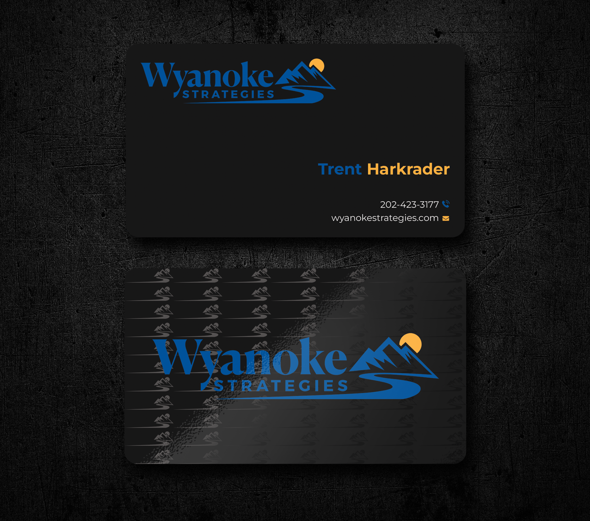 Business Card Design by SM~ Designer for Wyanoke Strategies | Design #37642836