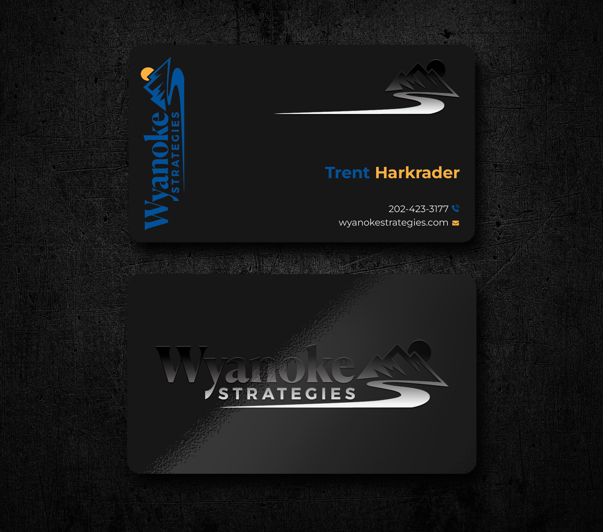 Business Card Design by SM~ Designer for Wyanoke Strategies | Design #37642875