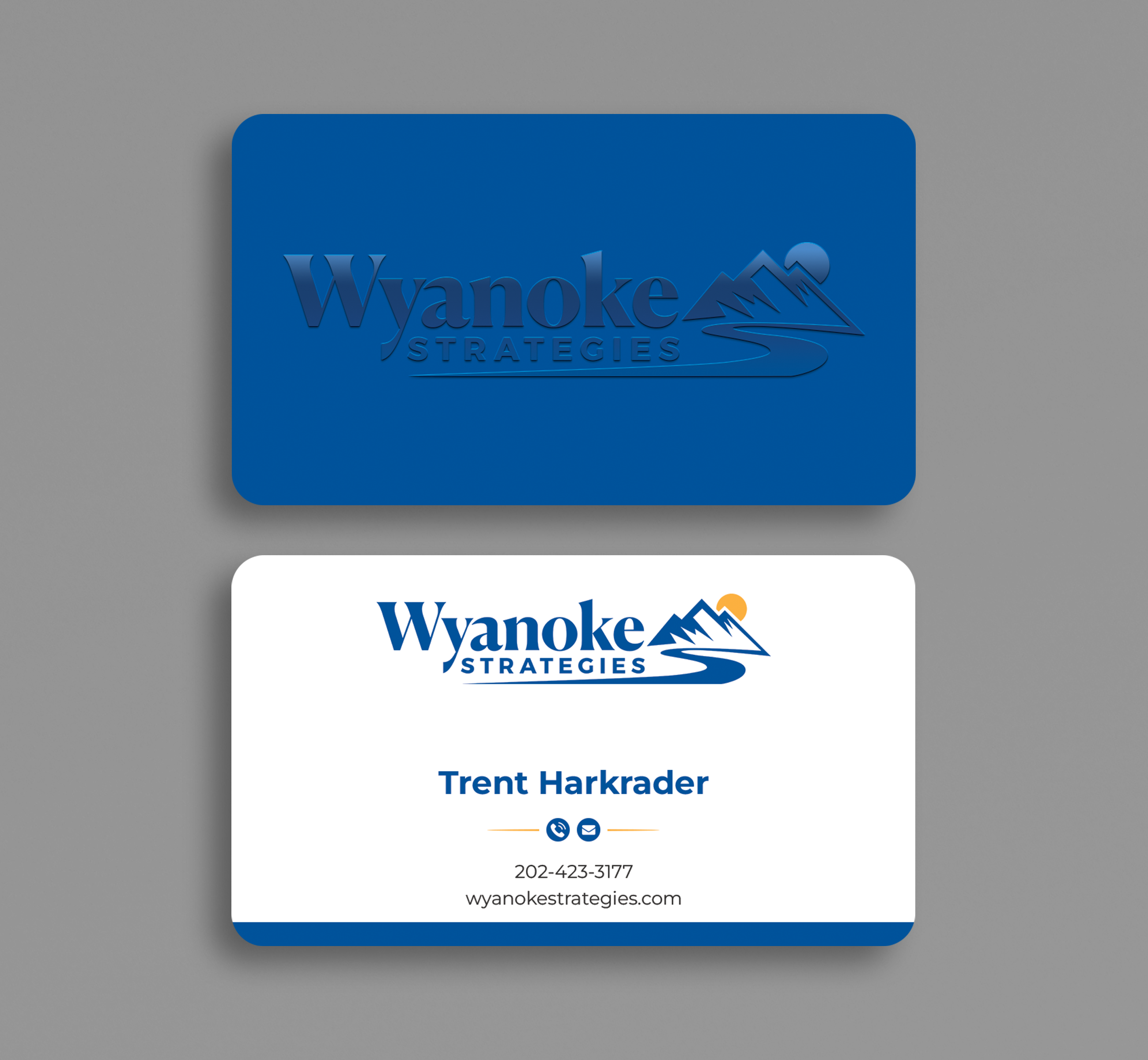 Business Card Design by SM~ Designer for Wyanoke Strategies | Design #37644728