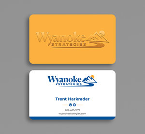 Business Card Design by SM~ Designer for Wyanoke Strategies | Design: #37644729