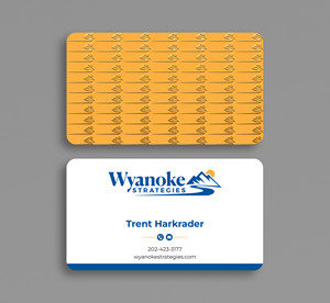 Business Card Design by SM~ Designer for Wyanoke Strategies | Design: #37644743