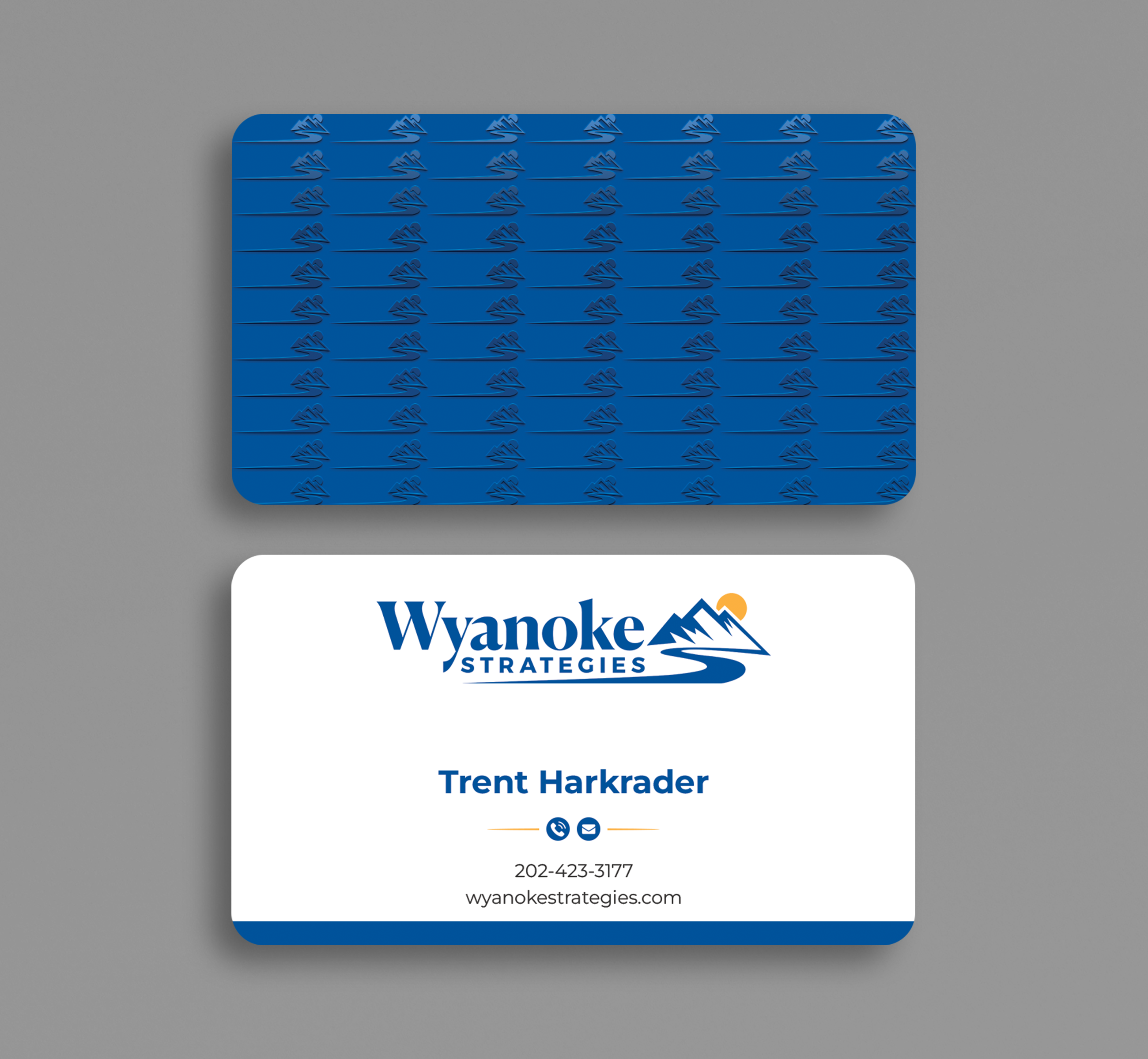 Business Card Design by SM~ Designer for Wyanoke Strategies | Design #37644744