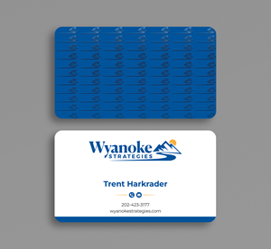 Business Card Design by SM~ Designer for Wyanoke Strategies | Design: #37644744