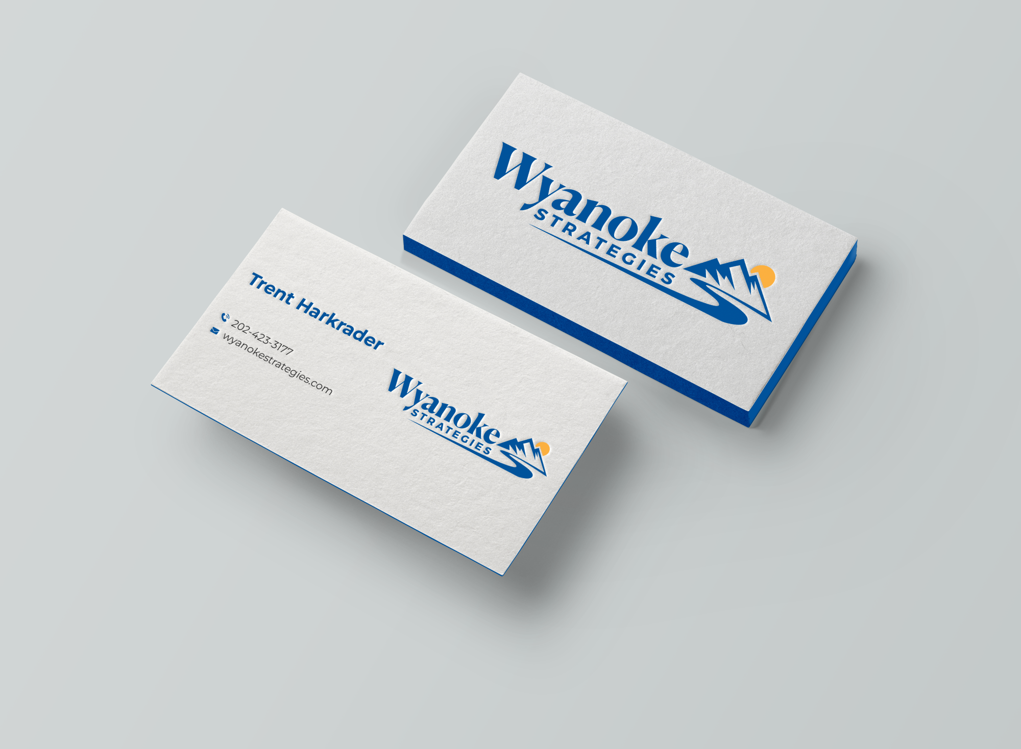 Business Card Design by SM~ Designer for Wyanoke Strategies | Design #37644785