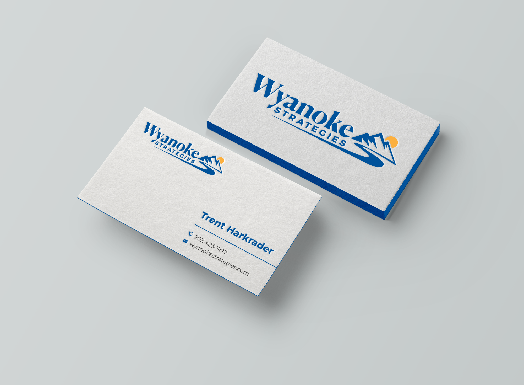 Business Card Design by SM~ Designer for Wyanoke Strategies | Design #37644811
