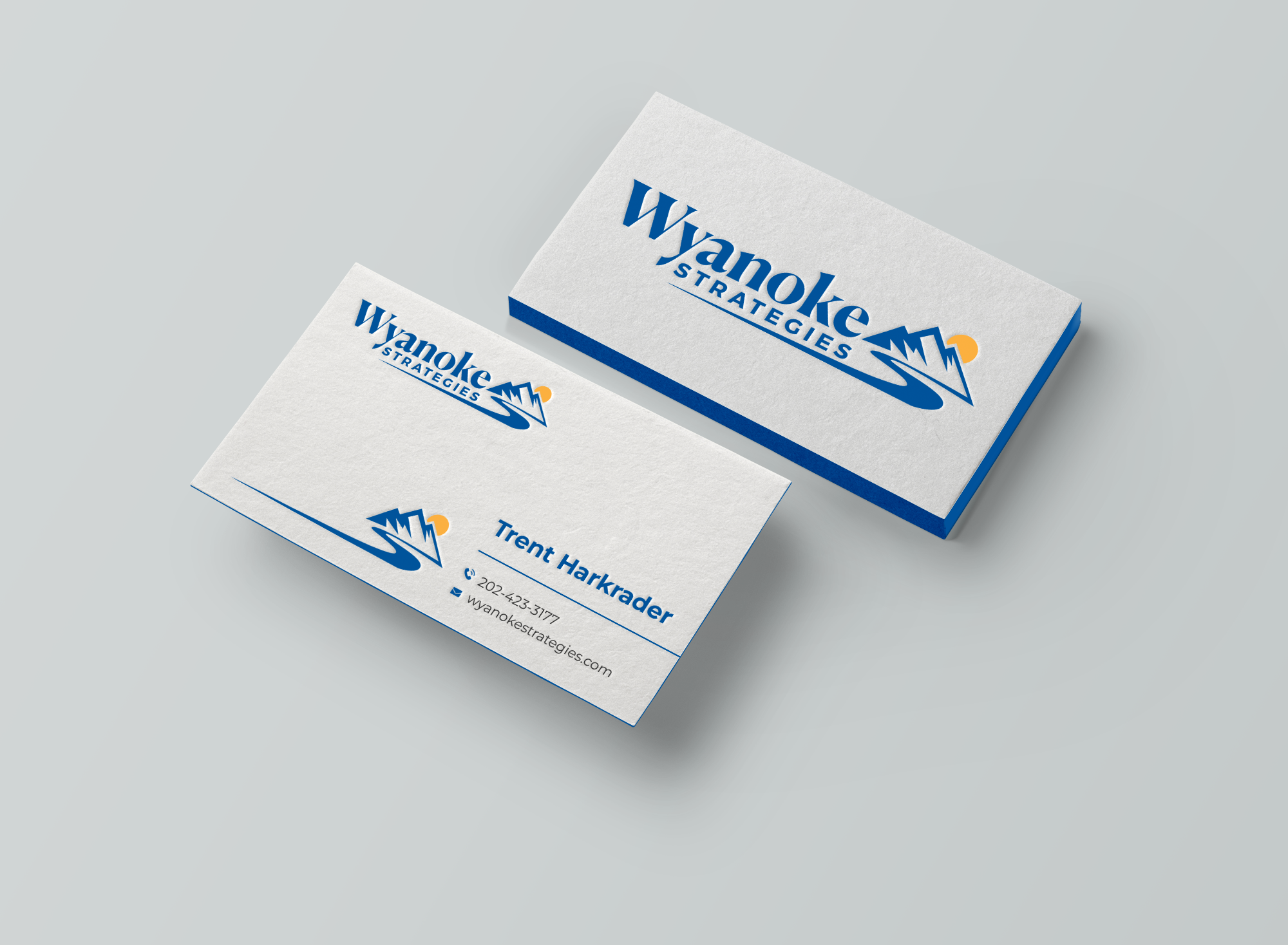 Business Card Design by SM~ Designer for Wyanoke Strategies | Design #37644826