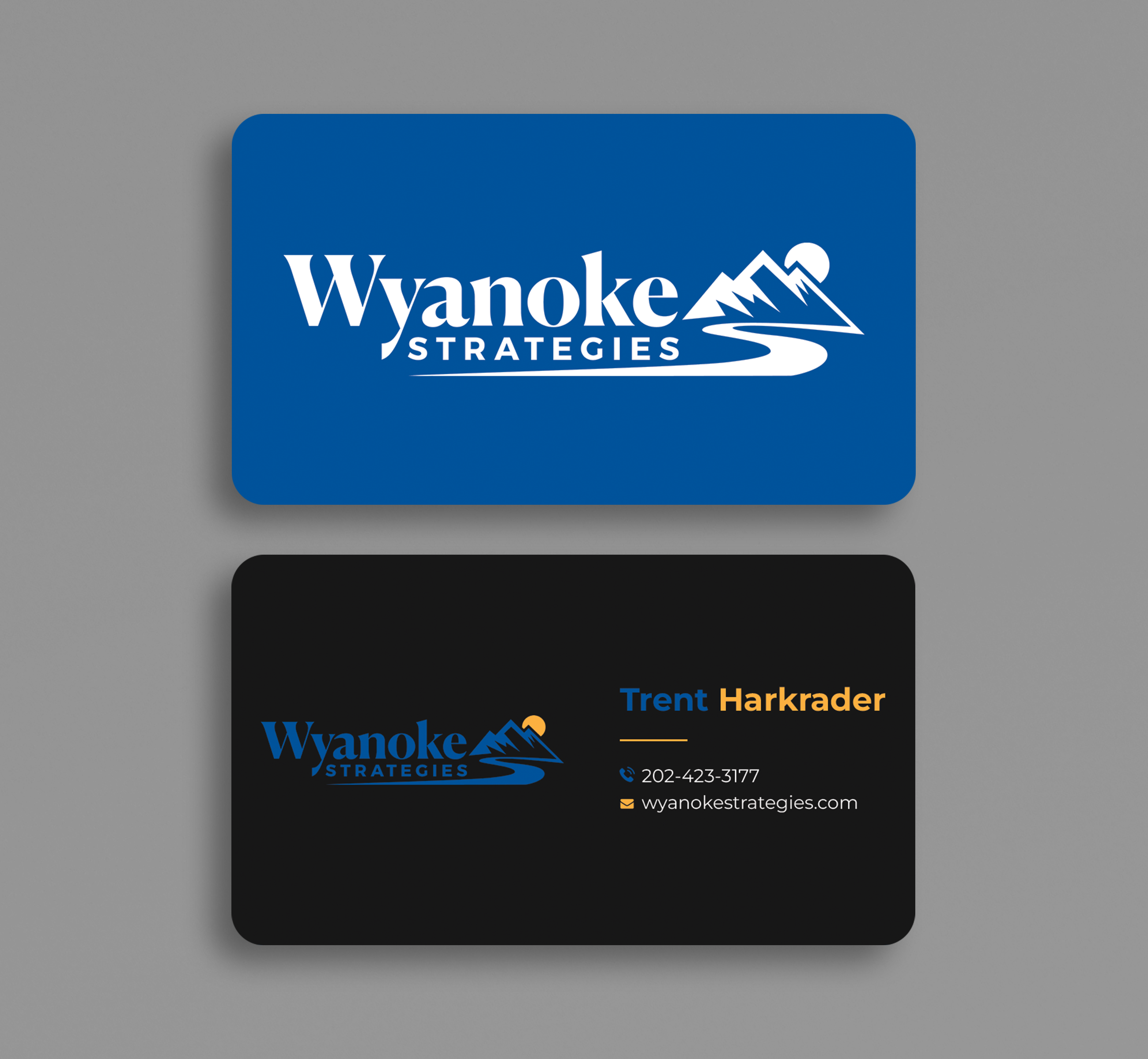 Business Card Design by SM~ Designer for Wyanoke Strategies | Design #37644871