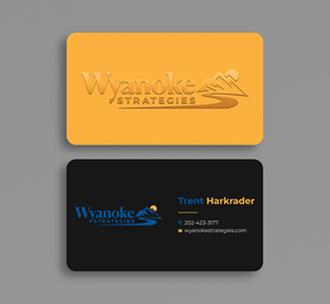 Business Card Design by SM~ Designer for Wyanoke Strategies | Design: #37644872
