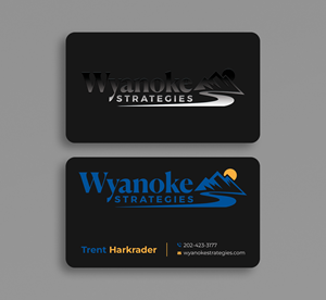 Business Card Design by SM~ Designer for Wyanoke Strategies | Design: #37644893