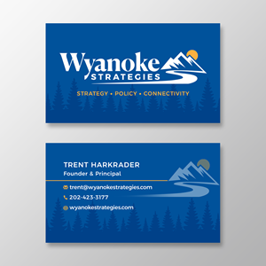 Business Card Design by NancyTan for Wyanoke Strategies | Design: #37632649