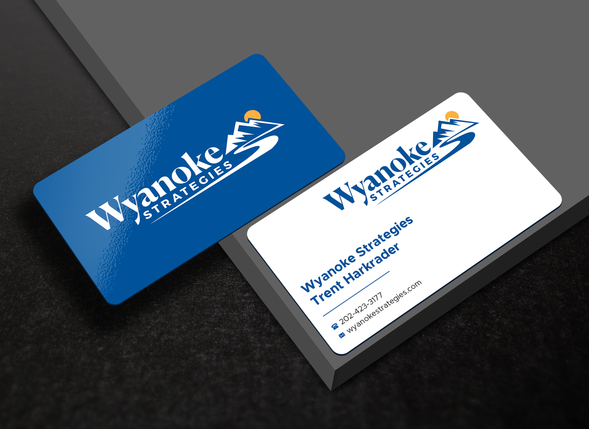 Business Card Design by Expert Bappy for Wyanoke Strategies | Design #37627078