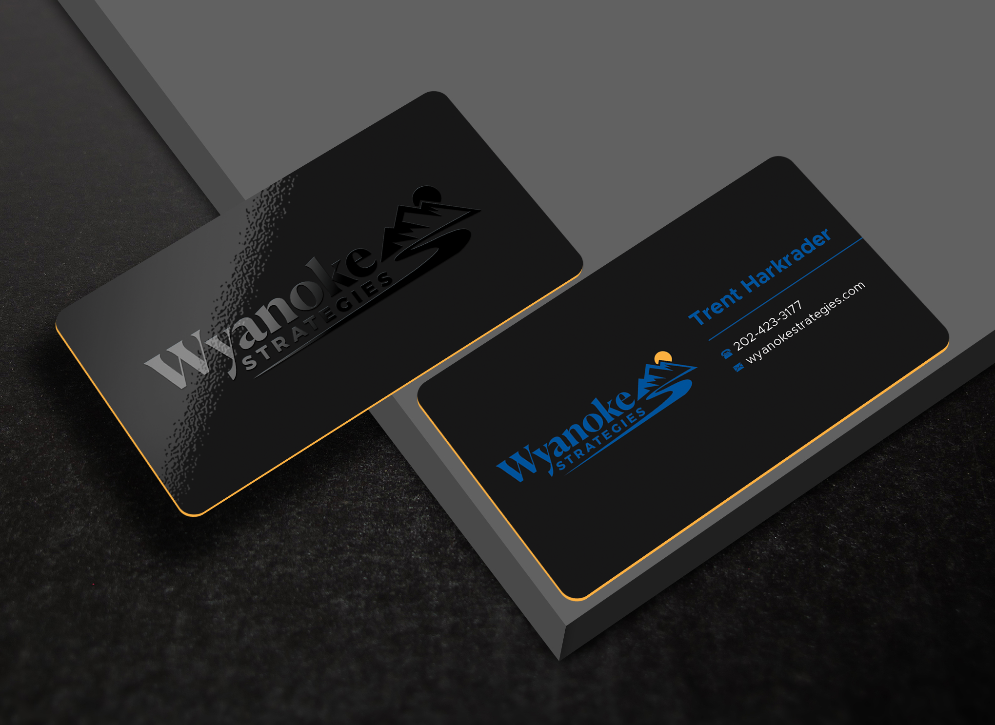 Business Card Design by Expert Bappy for Wyanoke Strategies | Design #37629585