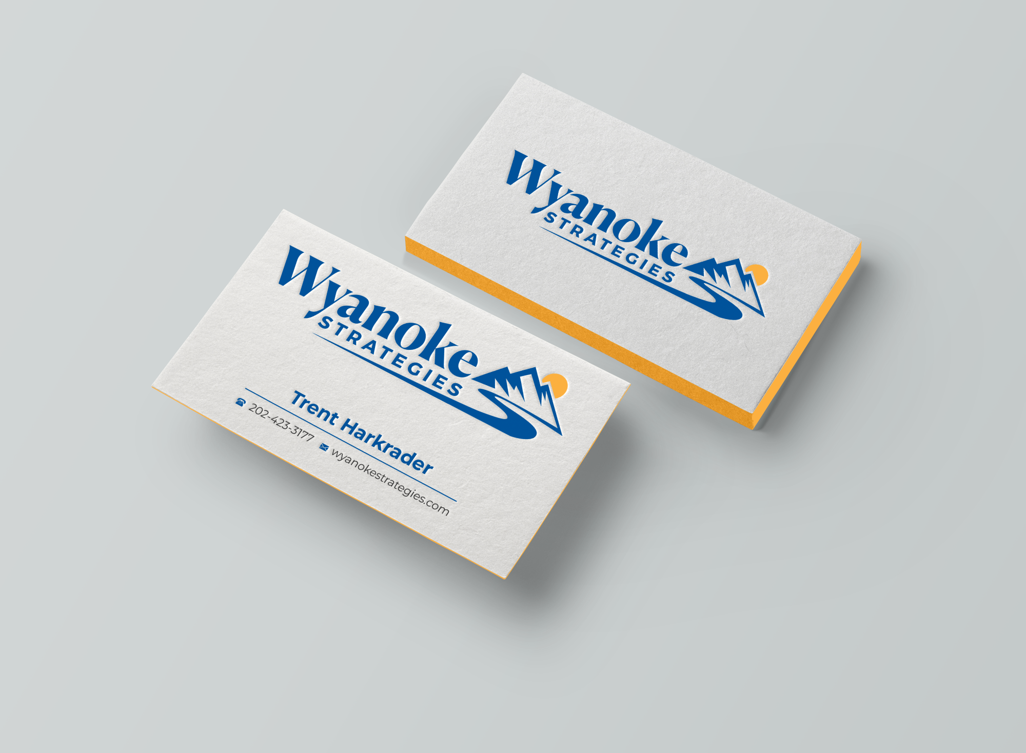 Business Card Design by Expert Bappy for Wyanoke Strategies | Design #37636564