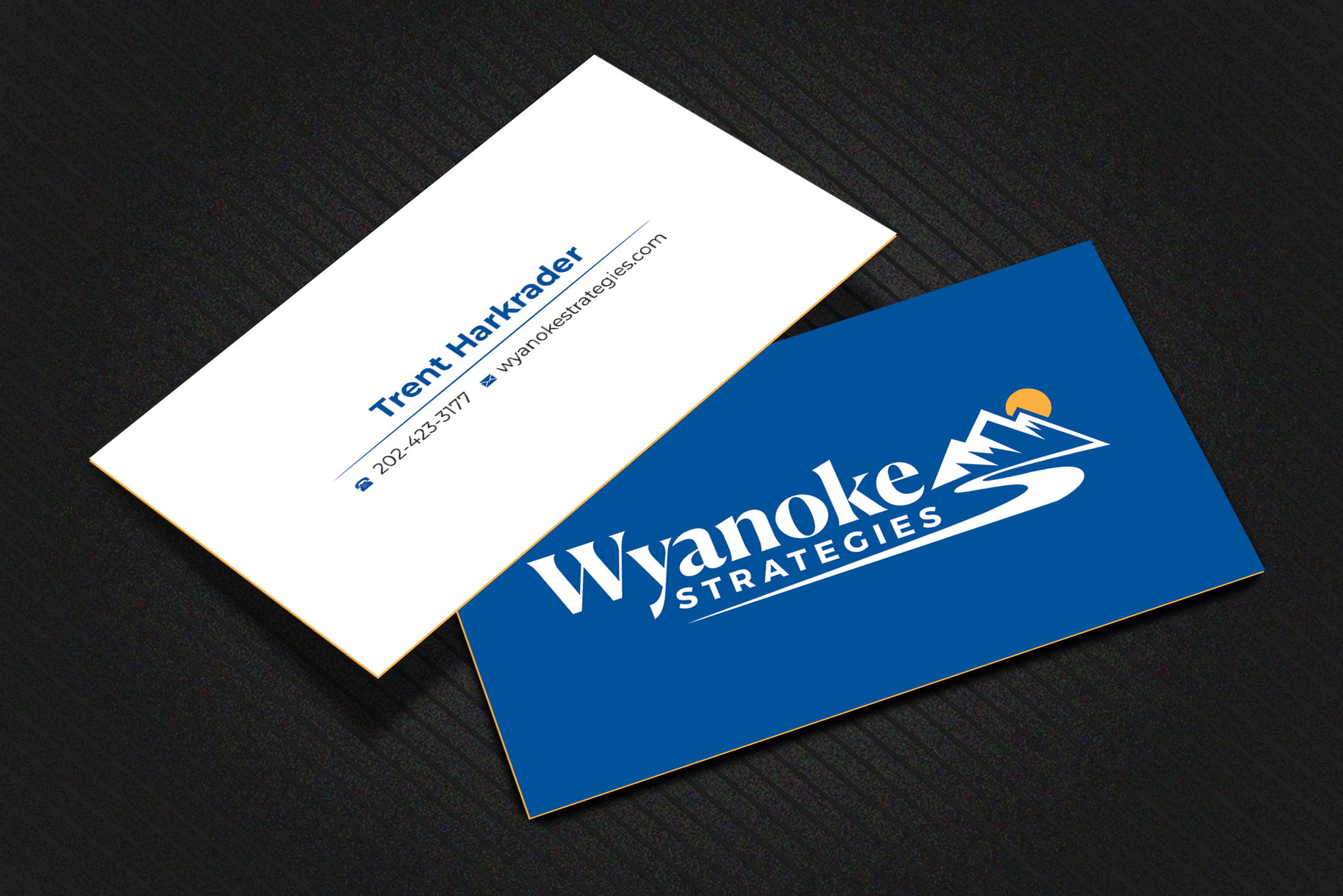 Business Card Design by Expert Bappy for Wyanoke Strategies | Design #37636609