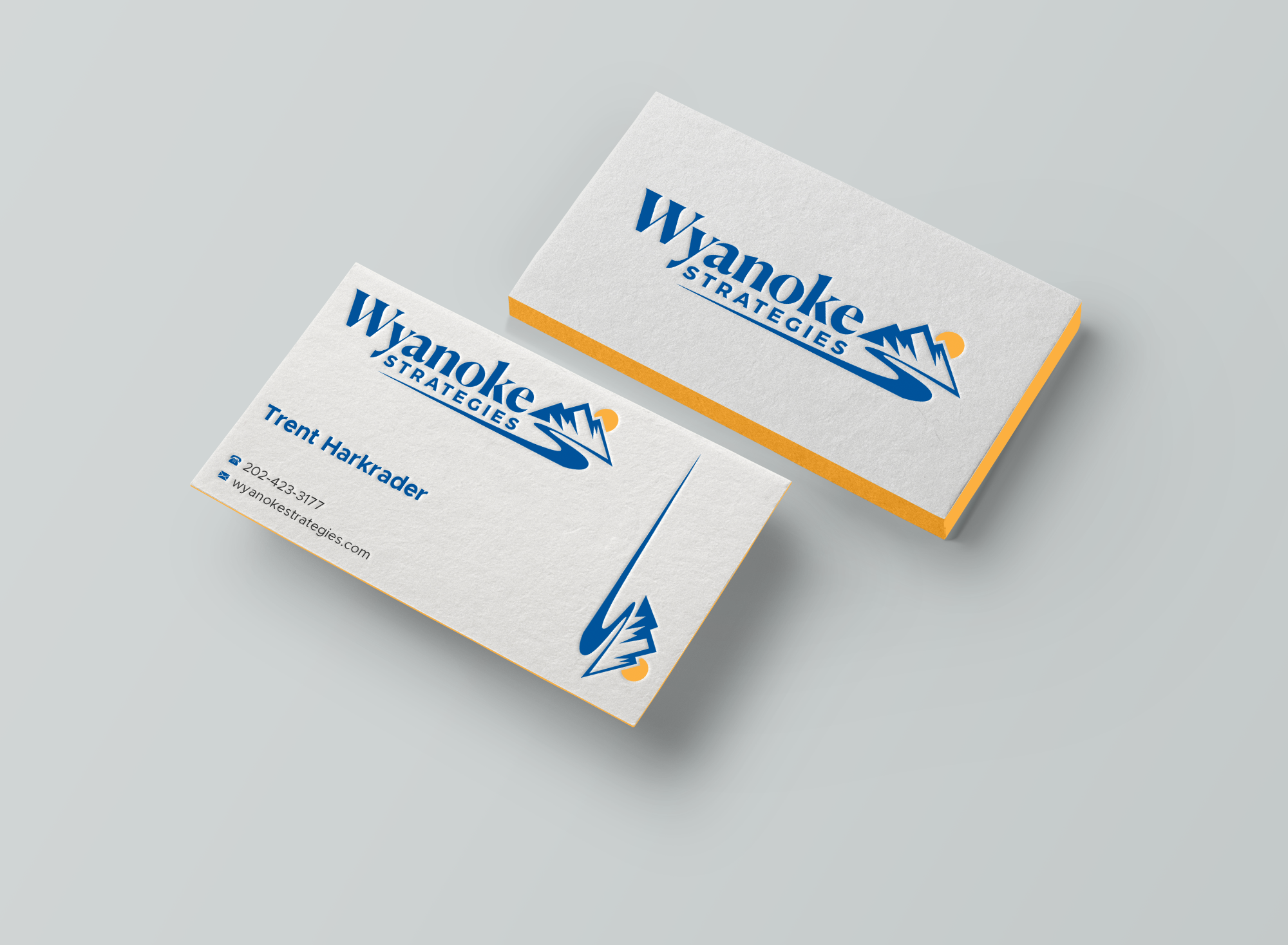 Business Card Design by Expert Bappy for Wyanoke Strategies | Design #37646815