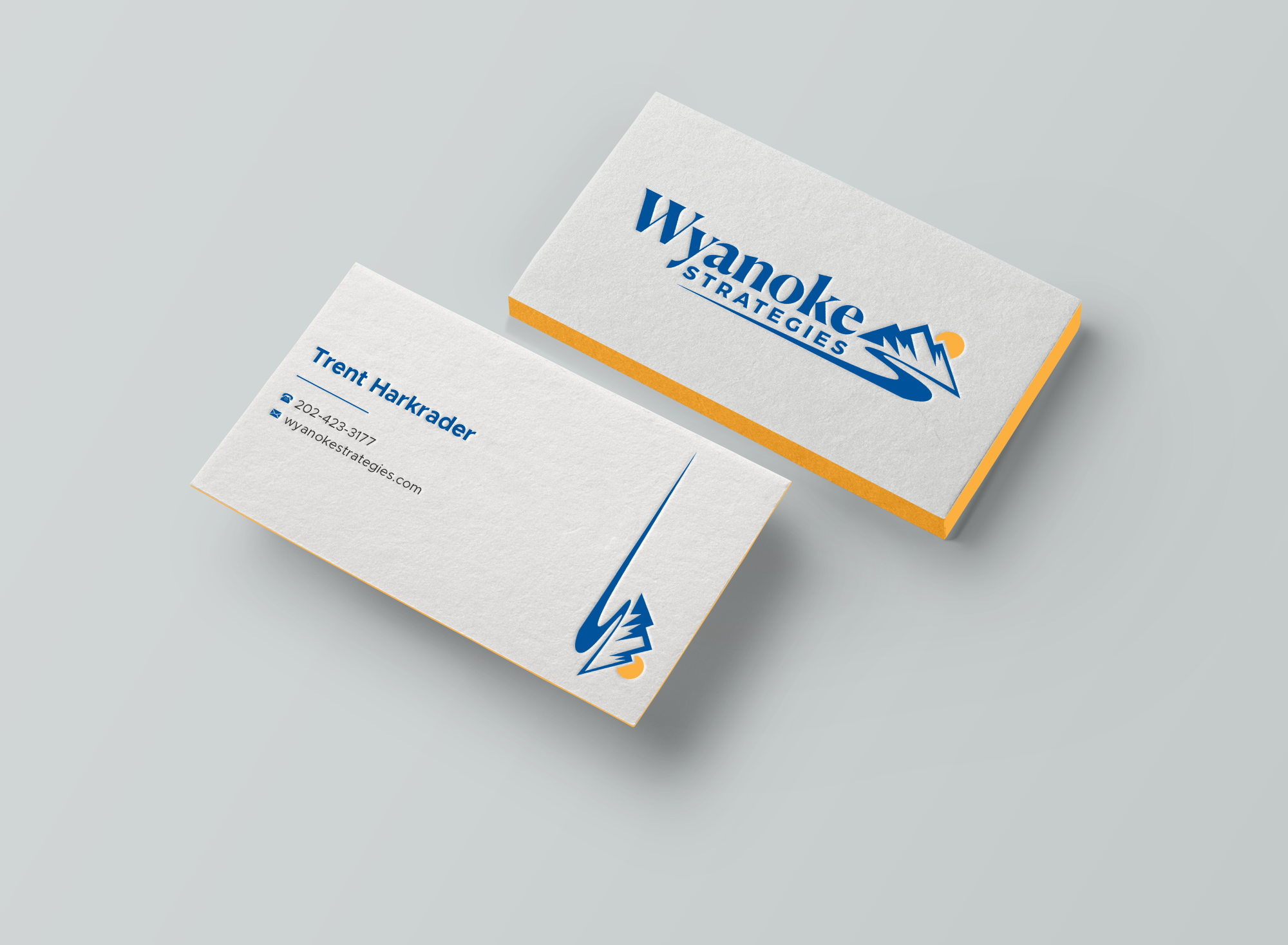 Business Card Design by Expert Bappy for Wyanoke Strategies | Design #37646839