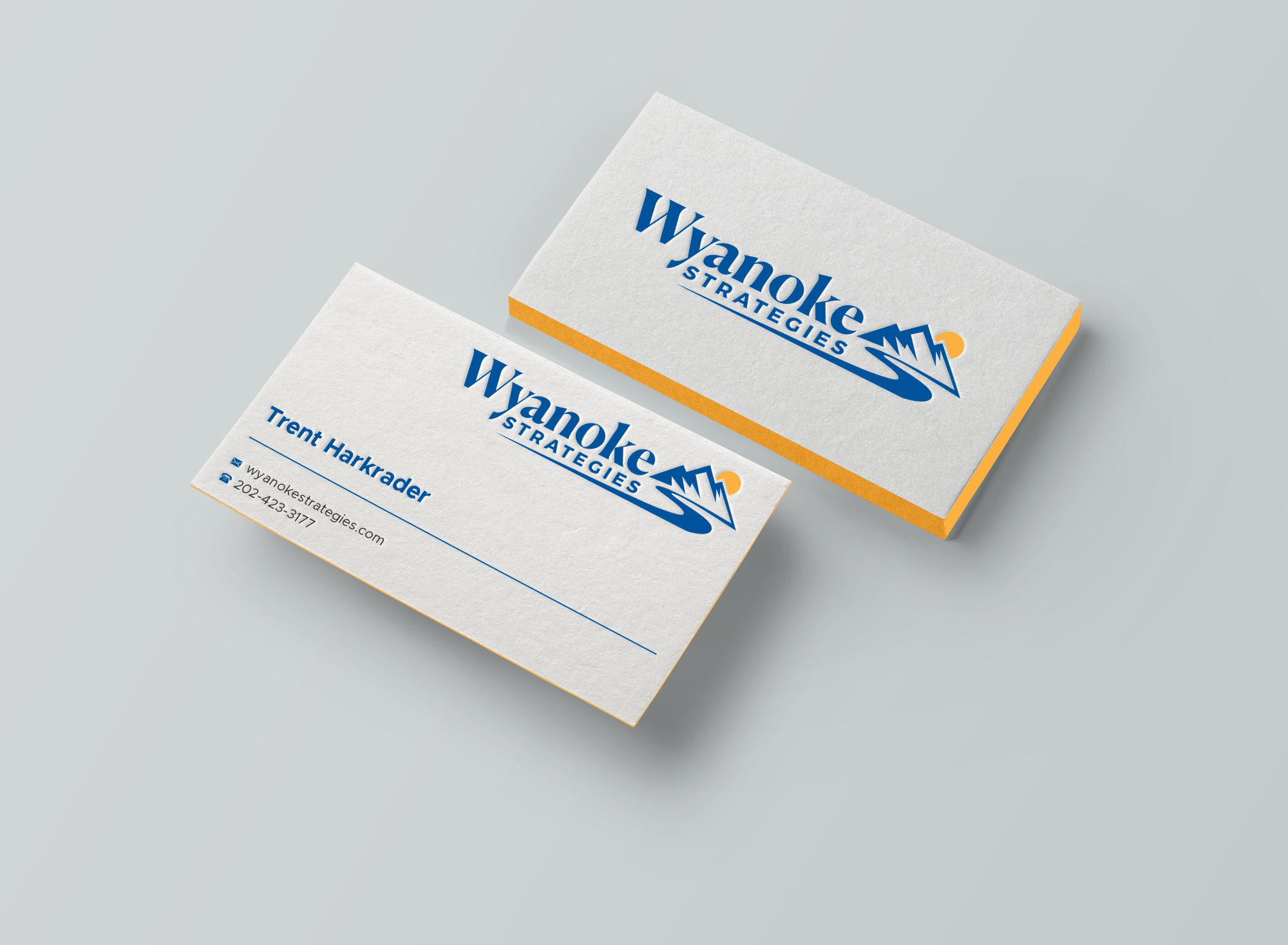 Business Card Design by Expert Bappy for Wyanoke Strategies | Design #37646862