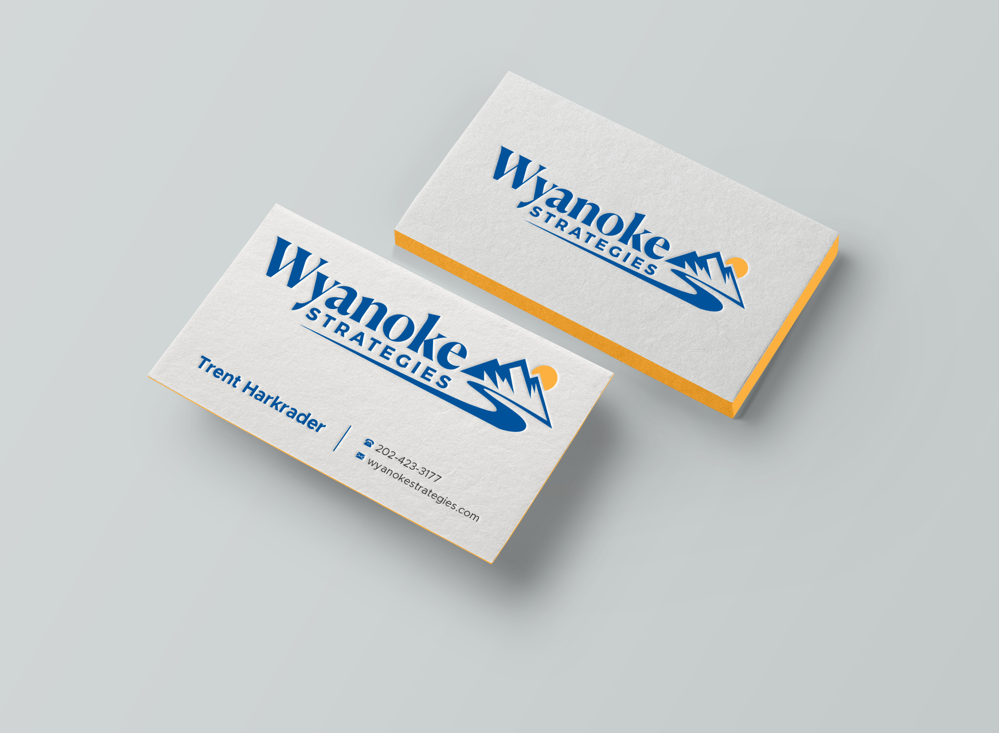 Business Card Design by Expert Bappy for Wyanoke Strategies | Design #37646973